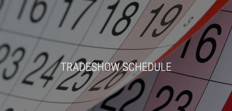 Trade Show Schedule
